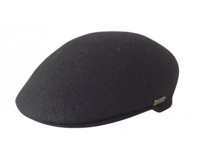 Jacaru Aston Driver Wool Cap - Black