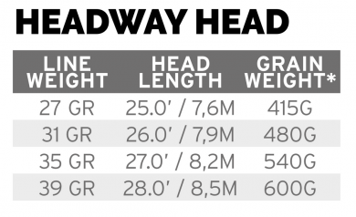 Scientific Anglers Headway Belly Sink 3