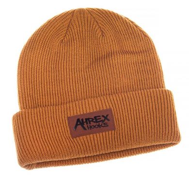 Ahrex Suede Patch Beanie Mustard