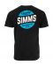 Simms Quality Built Pocket T-Shirt Black 