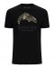 Simms Trout Regiment Camo Fill T-Shirt Black 
