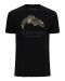 Simms Trout Regiment Camo Fill T-Shirt Black 