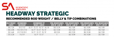 Scientific Anglers Headway Strategic Belly Intermediate