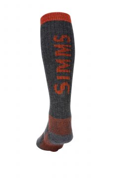 Simms Merino Thermal OTC Sock Carbon 