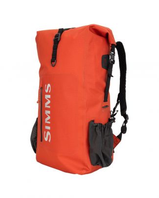 Simms Dry Creek Rolltop Backpack Simms Orange