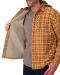 Simms Coldweather Hooded Shacket Wakemup Plaid - Stonefly