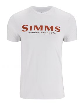 Simms Logo T-Shirt Pure White