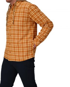 Simms Coldweather Hooded Shacket Wakemup Plaid - Stonefly