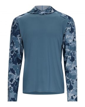 Simms Bugstopper SolarFlex Hoody Neptune/Regiment Camo