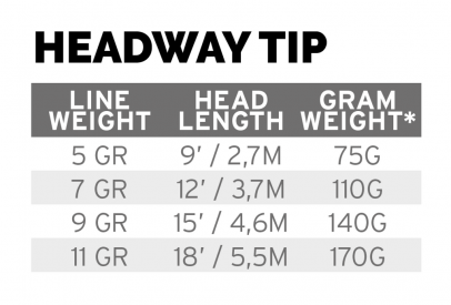 Scientific Anglers Headway Tip 12`3,7m