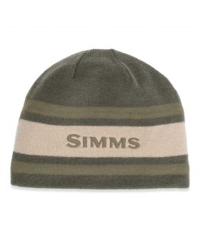 Simms Hayward Wool Beanie Dark Olive 