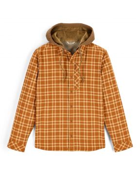 Simms Coldweather Hooded Shacket Wakemup Plaid - Stonefly