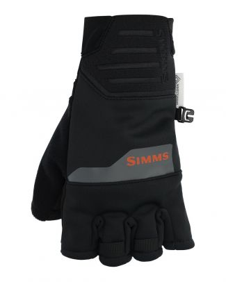 Simms Windstopper Half-Finger Glove Black