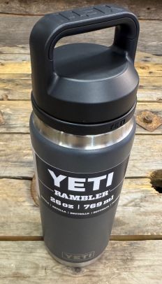 Yeti Rambler Bottle With Chug Cap 26oz (760ml) Charcoal