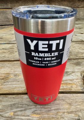 Yeti Rambler Tumbler 10oz (296ml) Rescue Red