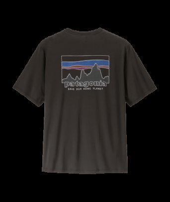 Patagonia M's Capilene® Cool Daily Shirt '73 Skyline - BLK
