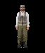 Patagonia M's Swiftcurrent Traverse Zip Front Waders