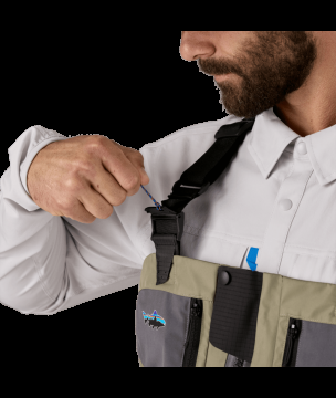 Patagonia M's Swiftcurrent Traverse Zip Front Waders