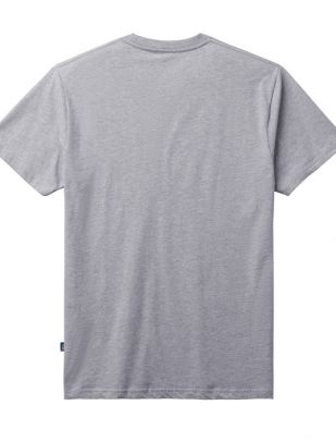 Yeti Logo Badge T-Shirt - Grey/Navy