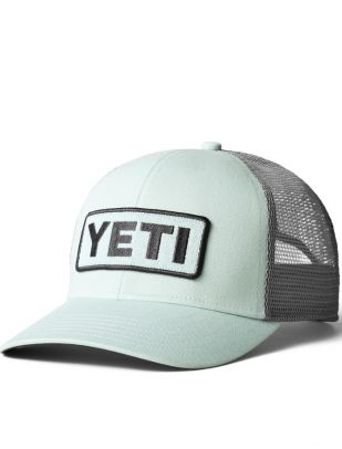 Yeti Logo Badge Trucker - Ice Mint