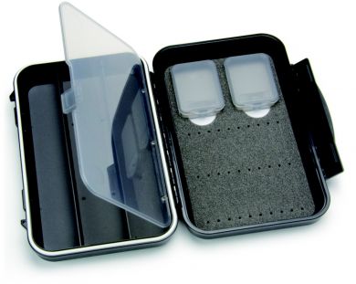 C&F Medium 2-Row WP Tube  Fly Case w 3 Comp (CF-2403V) Black